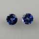 Zwei lose Saphire von 3,04 ct.- synthetisch, blau, Rundschli… - photo 1