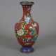Cloisonné Vase - China, ausgehende Qing-Dynastie, Balusterfo… - Foto 1