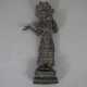 Kleine Votivfigur aus Bronze - Tibet/Nepal, Bronze, aus zwei… - Foto 1