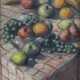 Boni, Jeanne-Louise (*1919-?) - Früchtestillleben, Öl auf Ho… - photo 1