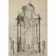 Johann Georg Dirr. Sketch for an eight-column high altar for the Salem Minster - photo 1