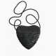 A heart-shaped evening bag. Yves Saint Laurent, Rive Gauche, Paris - photo 1