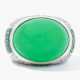Jade-Smaragd-Brillant-Ring - Foto 1