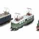 3 x E-Lok Märklin, Spur H0, 1 x E-Lok 3011, BR E44 der DB, B… - Foto 1