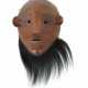 Maske mit Bartbesatz wohl DR Kongo/Volk der Lega, Holz gesch… - Foto 1