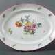 Ovalplatte mit floralem Dekor Herzoglich Aechte Porcelain Fa… - Foto 1