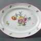 Ovalplatte mit floralem Dekor Herzoglich Aechte Porcelain Fa… - фото 1