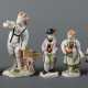 7 Ludwigsburger-Kinderfiguren nach 1948, Porzellan, glasiert… - фото 1