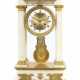 Große Portal-Uhr im Empirestil Anfang 19. Jh., Emailleziffer… - photo 1