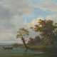 Maler des 19. Jh. ''Seeufer'', stimmungsvolle Landschaft mit… - photo 1