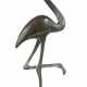 Bildhauer des 20. Jh. ''Flamingo'', Bronze grün patiniert, v… - photo 1
