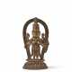 A GILT-COPPER FIGURE OF AVALOKITESHVARA - photo 1