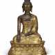 A GILT-BRONZE FIGURE OF BUDDHA SHAKYAMUNI - photo 1