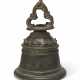 A LARGE BRONZE BELL - фото 1