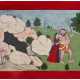 A PAINTING OF SAMBARA AND RATI - фото 1