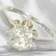Ring: vintage diamond solitaire goldsmith ring, beautiful Ol… - photo 1