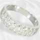 Modern 14K white gold brilliant-cut diamond ring, approx. 1c… - фото 1