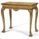 AN ENGLISH GILT-GESSO CENTER TABLE - Foto 1