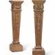 A PAIR OF GEORGE II CARVED PINE PEDESTALS - photo 1