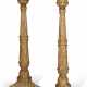 A PAIR OF REGENCY GILTWOOD TORCHÈRES - photo 1