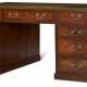 A GEORGE III MAHOGANY PARTNER'S DESK - photo 1