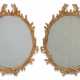 A PAIR OF GEORGE III STYLE GILTWOOD MIRRORS - фото 1