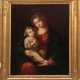 Maler um 1800 "Madonna mit Kind", Öl/ Lw., doubliert, unsign., 45x38,5 cm, Rahmen - Foto 1