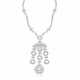 BULGARI DIAMOND PENDANT-NECKLACE - фото 1