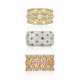 NO RESERVE | BUCCELLATI GROUP OF DIAMOND AND MULTI-GEM RINGS - фото 1