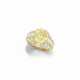 BULGARI COLORED DIAMOND AND DIAMOND 'TROMBINO' RING - photo 1