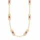 CARTIER CORAL AND MOTHER-OF-PEARL LONGCHAIN NECKLACE - фото 1