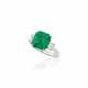 NO RESERVE | EMERALD AND DIAMOND RING - фото 1