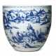A LARGE CHINESE BLUE AND WHITE PORCELAIN JARDINI&#200;RE - photo 1