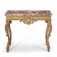 A LATE LOUIS XIV GILTWOOD CENTER TABLE - photo 1