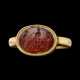 A ROMAN CARNELIAN RINGSTONE WITH WRESTLERS AND TRAINERS - photo 1