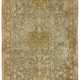 A SILK AND METAL-THREAD KOUM KAPI RUG - photo 1