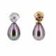 Tahiti-Pearl-Diamond-Ear Clips - фото 1