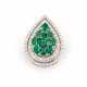 Emerald-Diamond-Pendant - photo 1