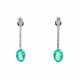 Emerald-Diamond-Earrings - фото 1