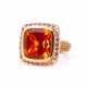 Fire-Opal-Gemstone-Ring - photo 1