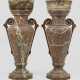 Paar große Art Déco-Vasen als Cachepots - Foto 1