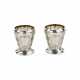 A pair of Russian silver vases in the Art Nouveau style. - photo 1