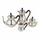 French tea and coffee service in silver plated metal. Paris. Puiforcat. - Foto 1