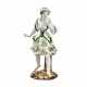 Figurine en porcelaine La Dame en Vert. La France. 19ème siècle. - photo 1