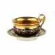 Cobalt cup with saucer. France. 19th century. - Foto 1