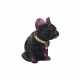 Imperial Glass Factory, miniature French Bulldog. - Foto 1