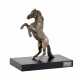 The figure of the rearing horse. Silvering. Tsar imperial collection. - photo 1