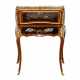 Coquettish ladies` bureau in wood and gilded bronze, Louis XV style. - Foto 1