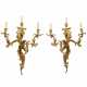 Pair of wall sconces Rococo style - photo 1