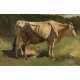 Josef Wenglein. Cow in a pasture - photo 1
